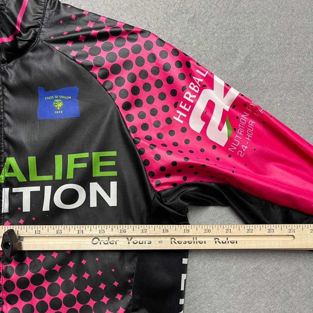 Veloce Cycling Jersey Womens‎ Small Pink Long Sleeve Herbalife Nutrition Oregon - Picture 11 of 16